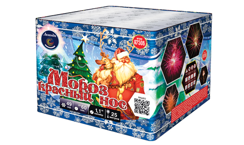  Батарея салютов Мороз Красный Нос  в Томске